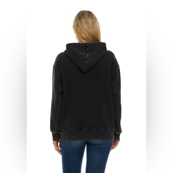 Women’s Black The Nightmare Before Christmas Full Zip Hoodie w/character Patches - Picture 5 of 9